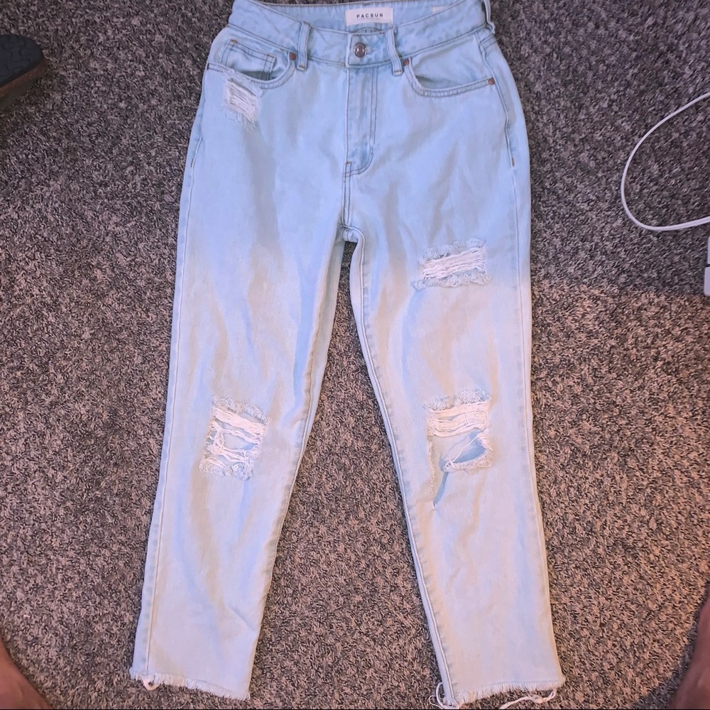 Pacsun Mermaid Mom Jeans - Picture 2 of 7